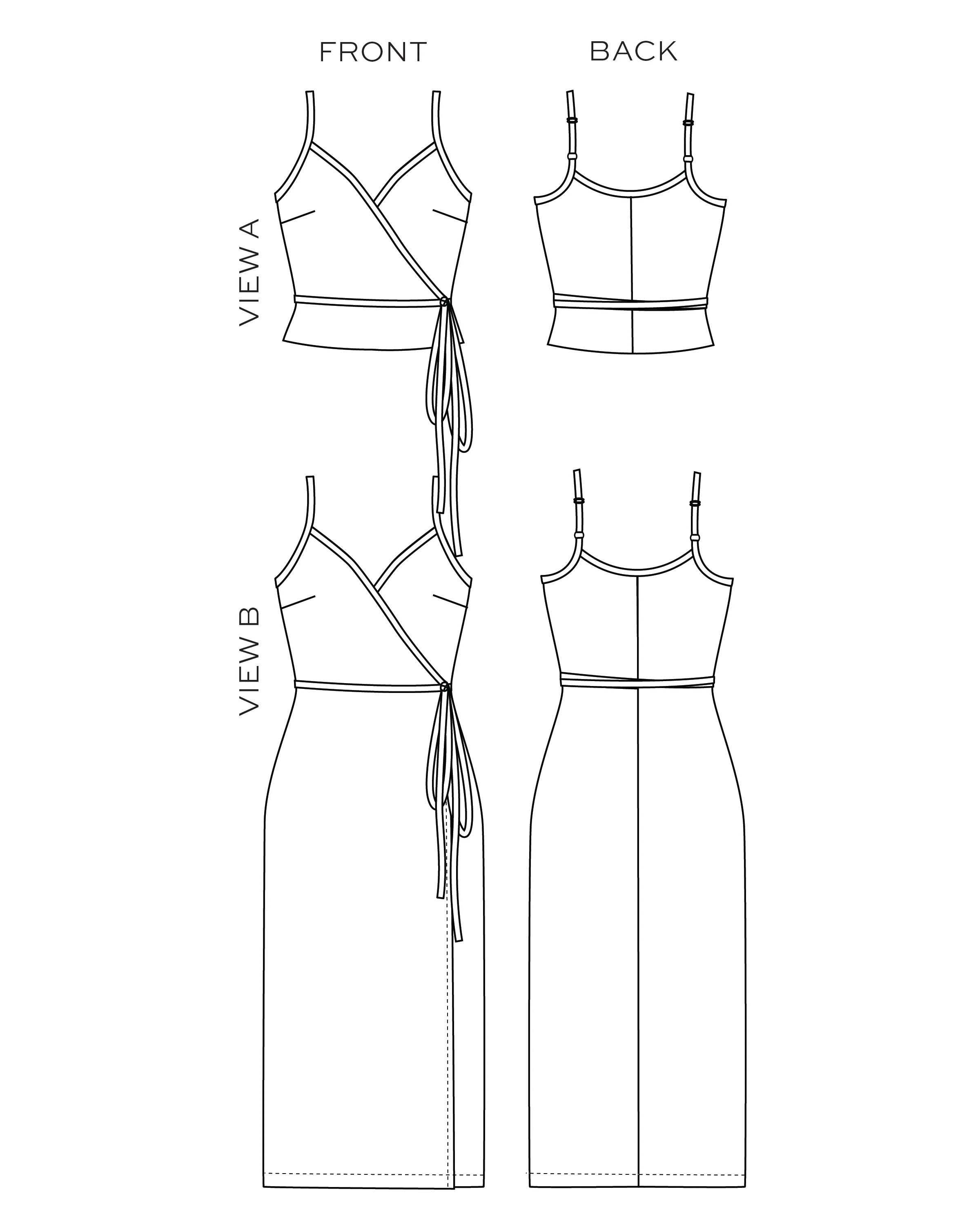 Calvin Wrap Dress / Top - Image 5