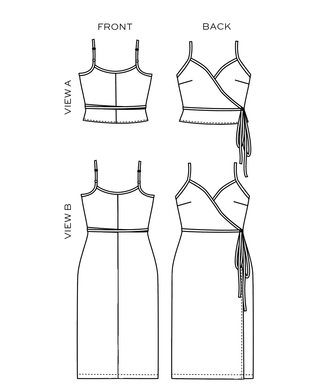Calvin Wrap Dress / Top - Image 18